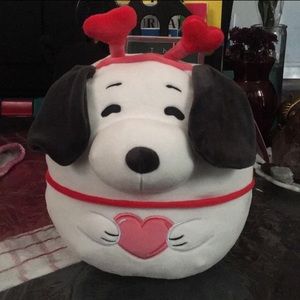 Squishmallows Snoopy Valentine's Day Peanuts 8" Soft Plush (READ DESC)